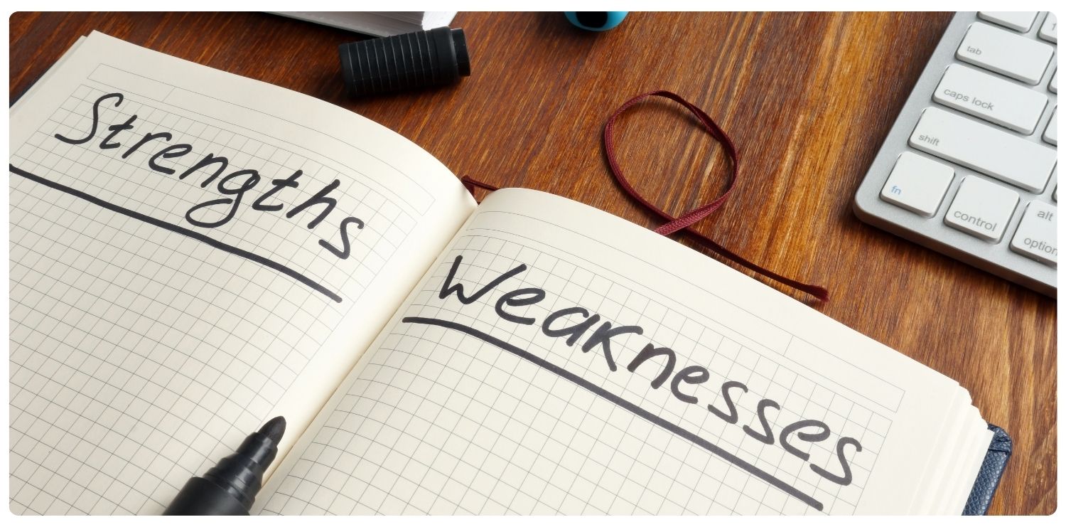 Strengths and weaknesses